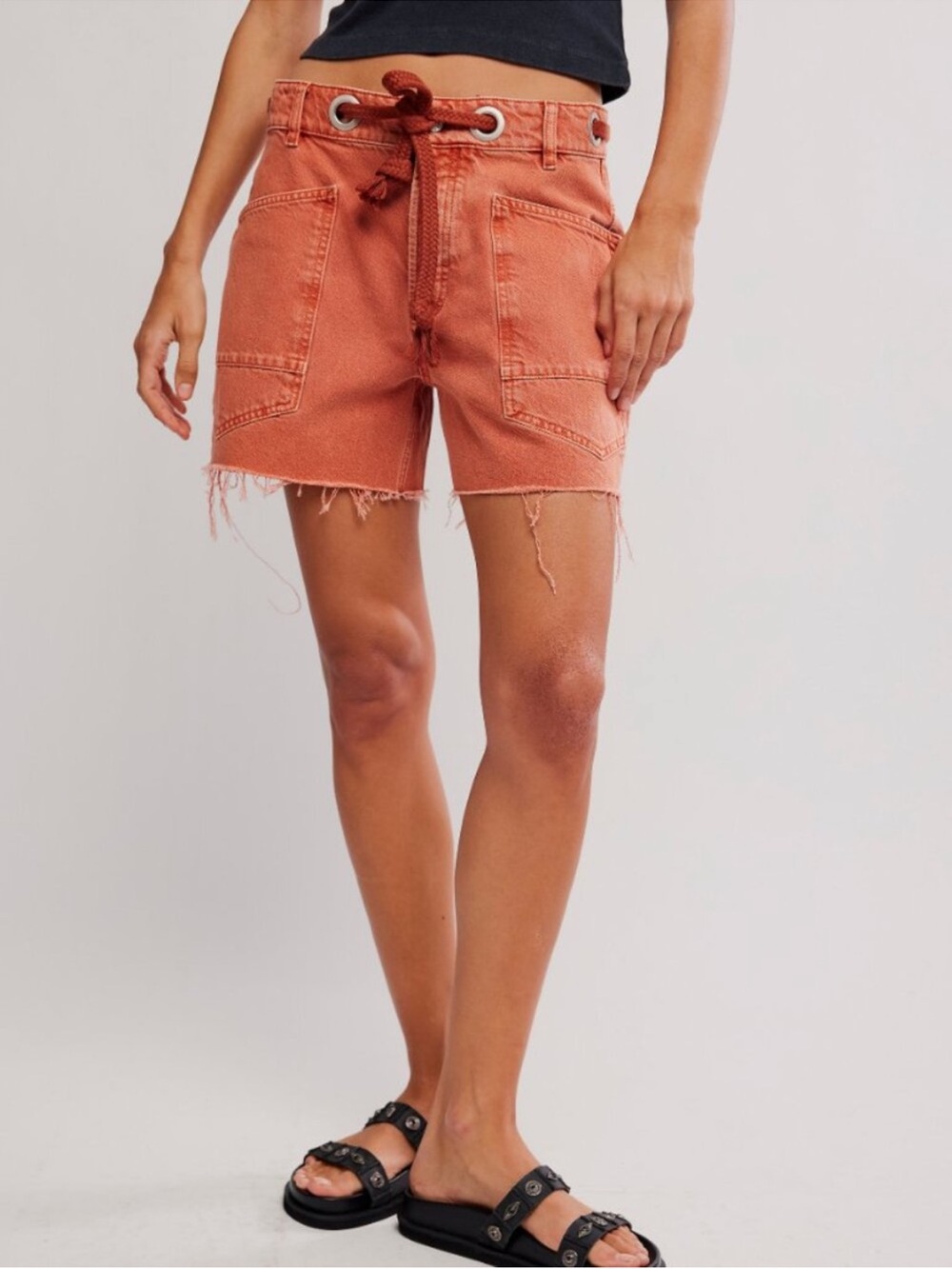 FREE PEOPLE 🐈 We the Free Moxie Barrel Shorts - Size 29